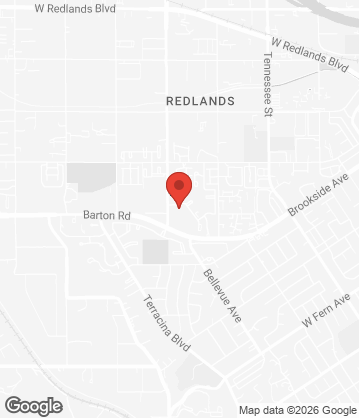 Map of The Jerk Grill - 1560 Barton Rd, Redlands, CA, 92373, US